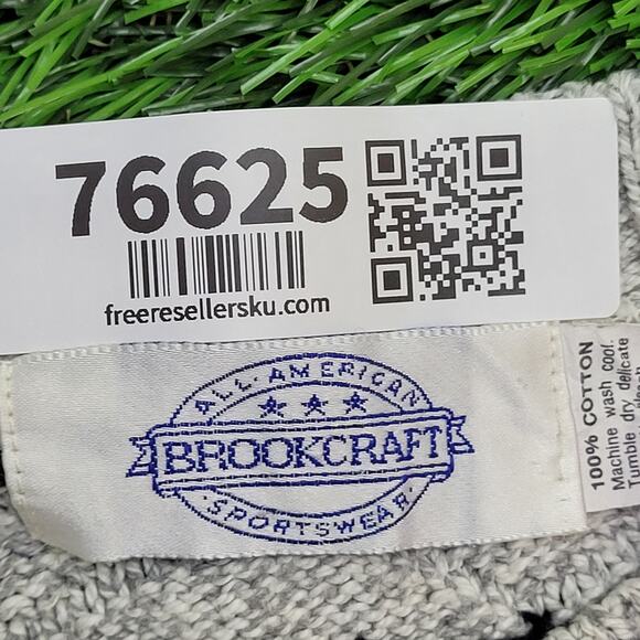 Vintage 80s MOD Sweater Medium 22x26 Baggy USA - Picture 6 of 11